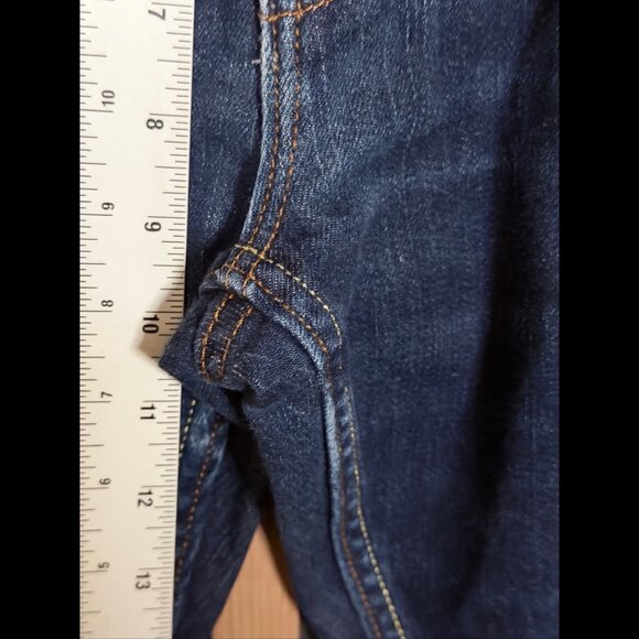 Banana Republic Jeans 33 x 30 Mens Blue Vintage Straight 100% Cotton Denim - Picture 4 of 8